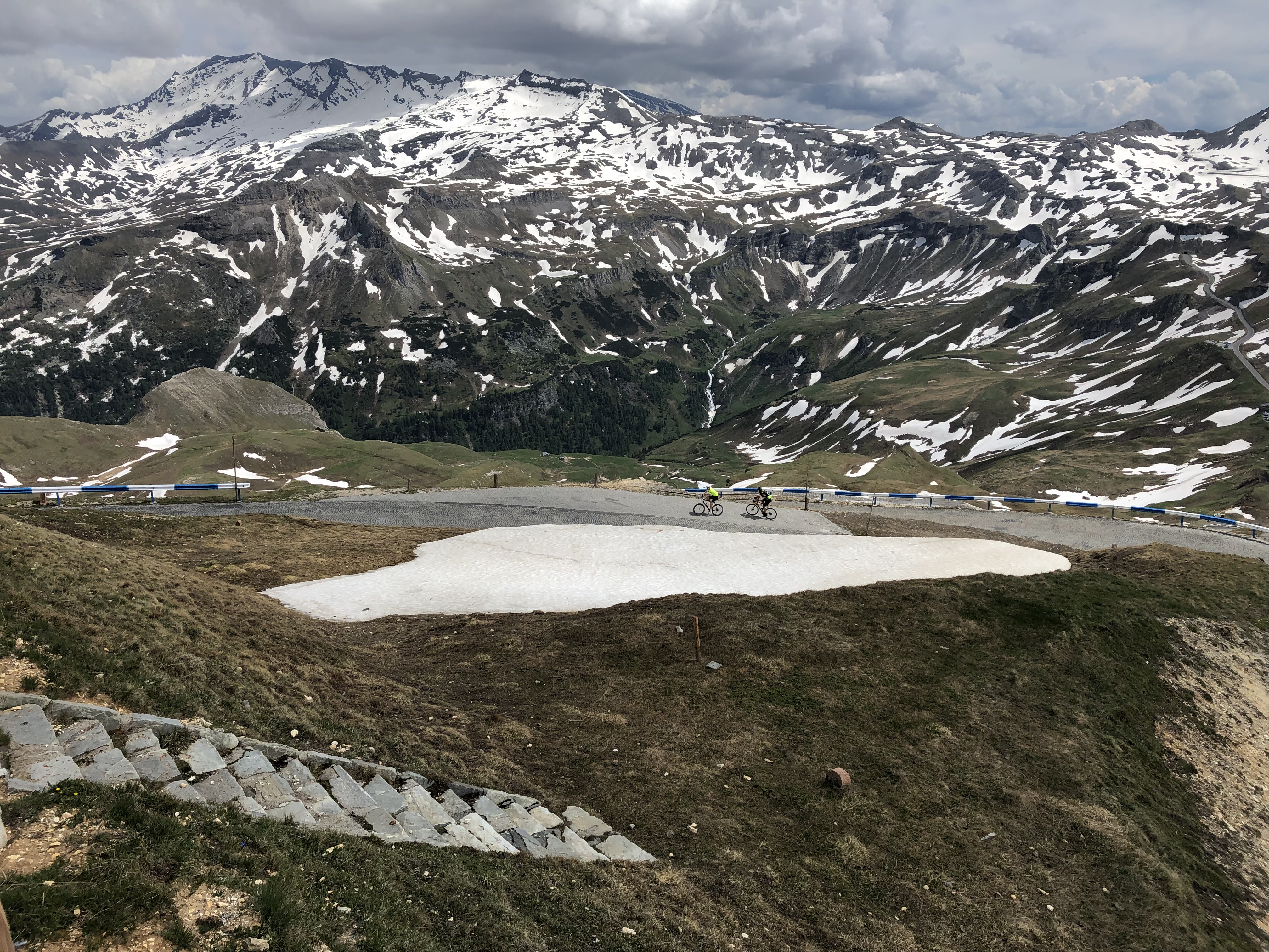 Winning the pink vase on the Grossglockner